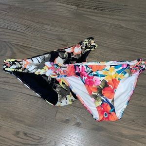 Hollister Floral Bathing Suit Bottom Bundle!